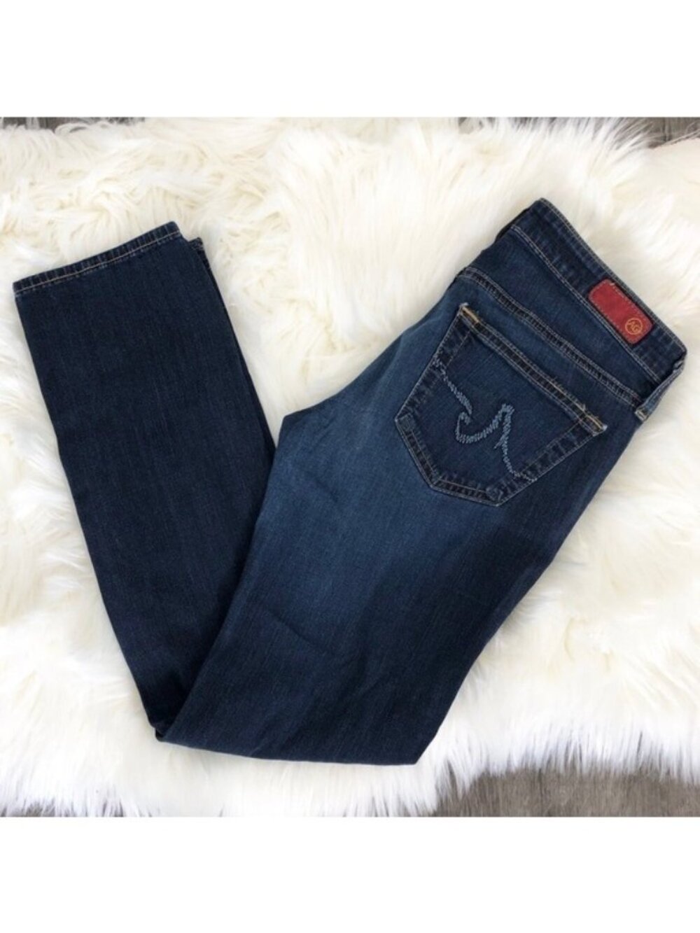AG Adriano Goldschmied The Sweetie Cropped Jeans Sz 25